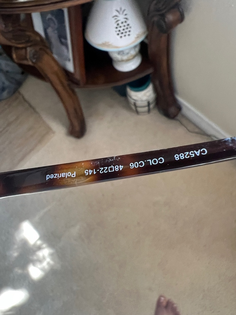 Tortoise Shell Round Sunglasses - Picture 8 of 9